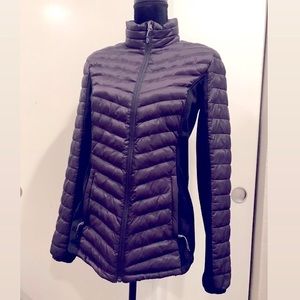 32 DEGREES Heat Women Mixed Media Puffer Jacket